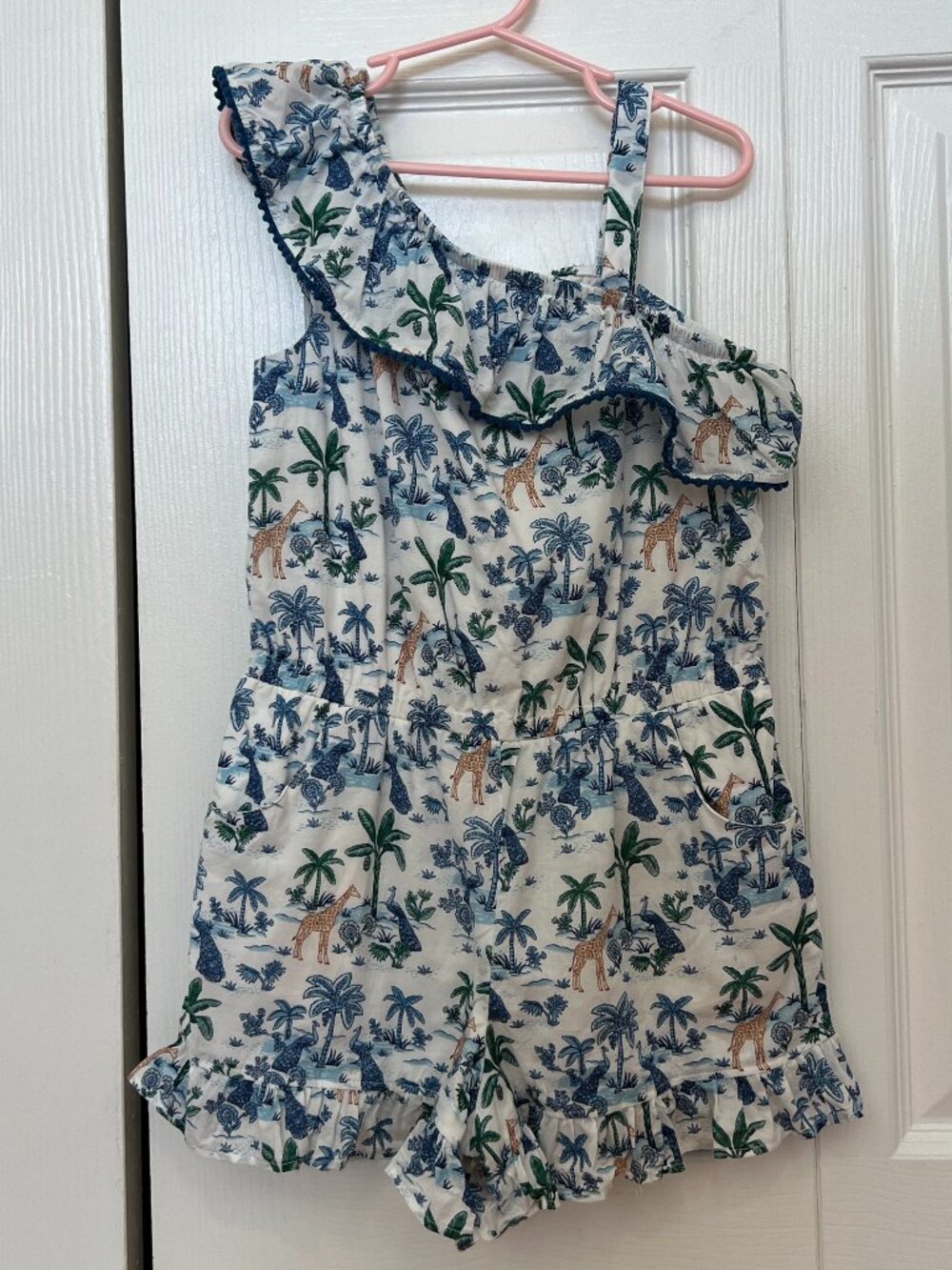 Janie and Jack Romper - Size 7